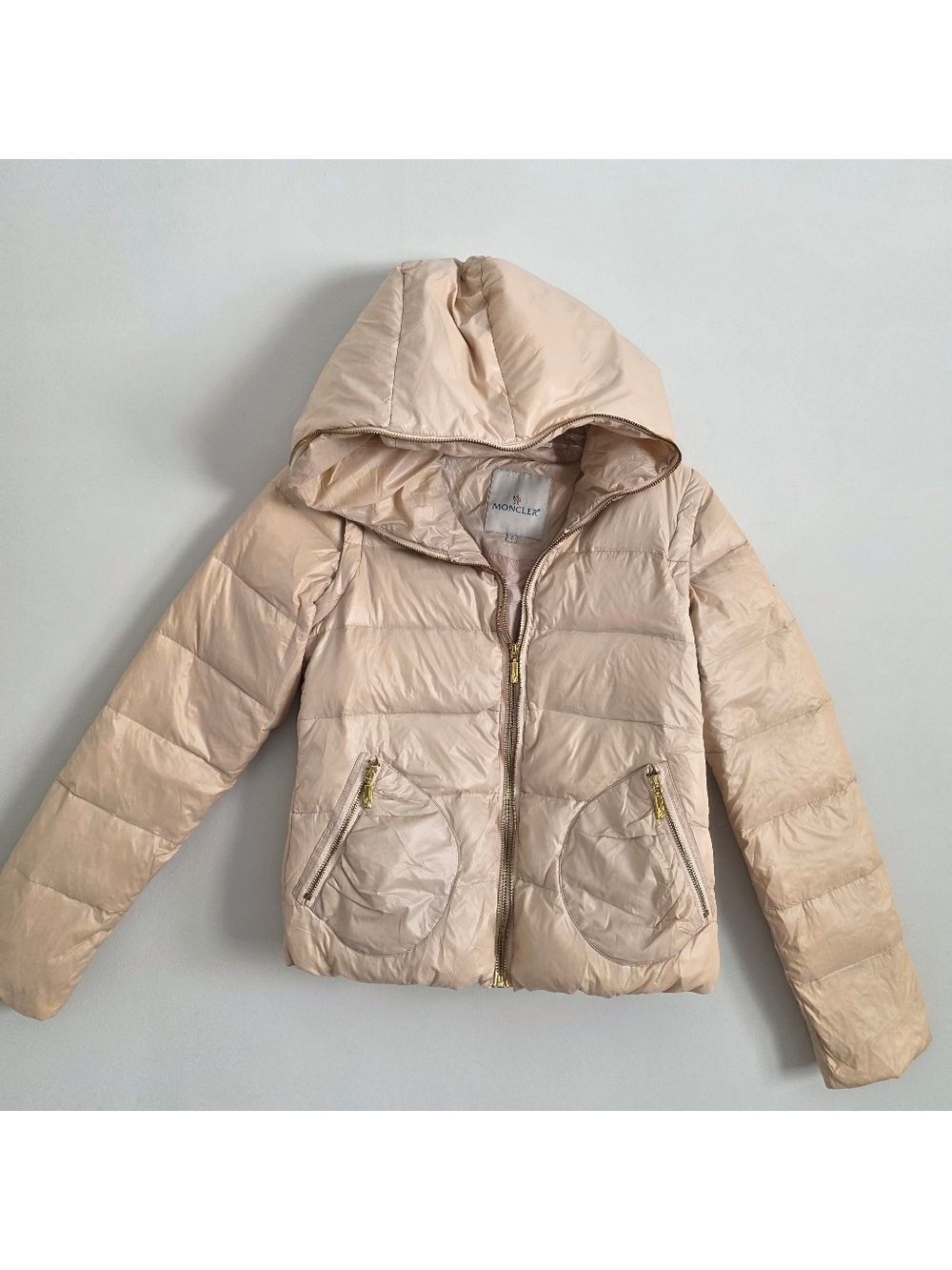MONCLER | Down Puffer Jacket Cream Sz S